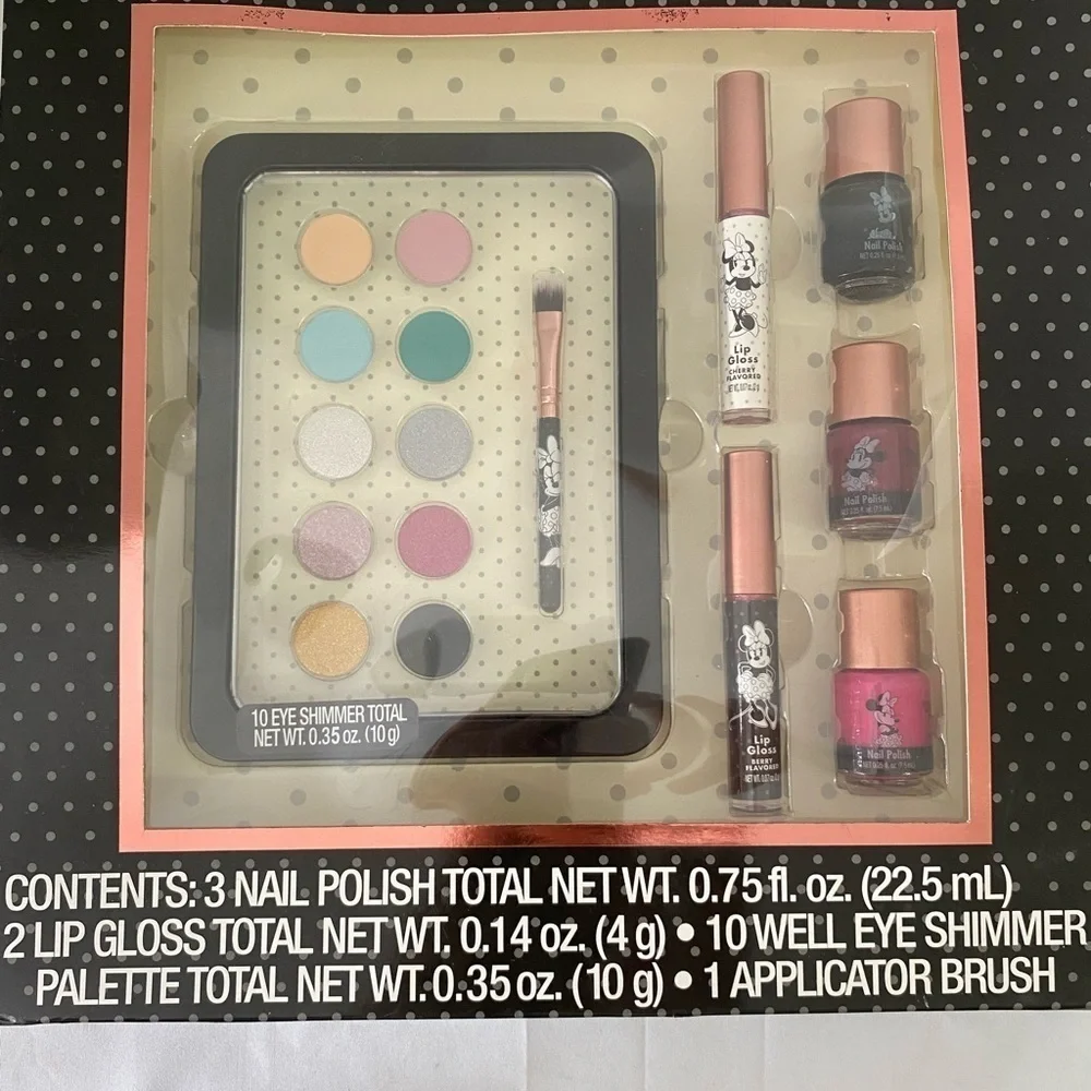 Disney Minnie Mouse Eye, Lip & Nail Gift Set (FH)